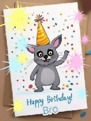 Happy Birthday Bro GIF