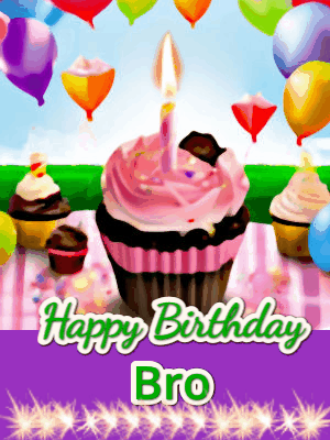 Happy Birthday Bro GIF 86