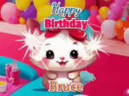 Happy Birthday Bruce GIF