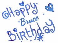 Happy Birthday Bruce GIF