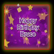 Happy Birthday Bruce GIF