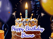 Happy Birthday Bruno GIF