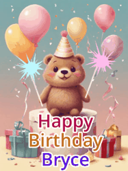 Happy Birthday Bryce GIF