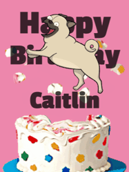Happy Birthday Caitlin GIF
