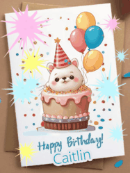 Happy Birthday Caitlin GIF