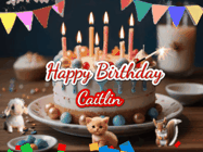 Happy Birthday Caitlin GIF