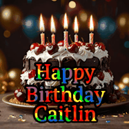 Happy Birthday Caitlin GIF