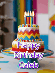 Happy Birthday Caleb GIF