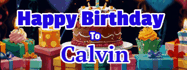 Happy Birthday Calvin GIF