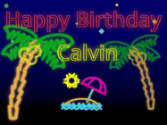 Happy Birthday Calvin GIF