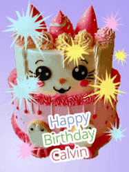 Happy Birthday Calvin GIF