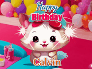 Happy Birthday Calvin GIF