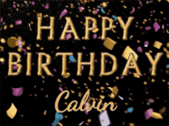 Happy Birthday Calvin GIF