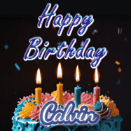 Happy Birthday Calvin GIF