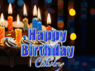 Happy Birthday Calvin GIF
