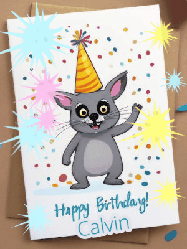 Happy Birthday Calvin GIF