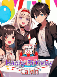 Happy Birthday Calvin GIF