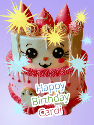 Happy Birthday Cardi GIF
