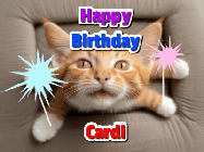 Happy Birthday Cardi GIF