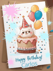 Happy Birthday Carlos GIF