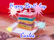 Happy Birthday Carlos GIF