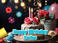 Happy Birthday Carlos GIF