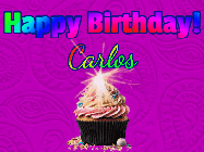 Happy Birthday Carlos GIF