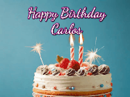 Happy Birthday Carlos GIF