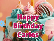 Happy Birthday Carlos GIF