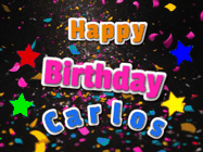Happy Birthday Carlos GIF