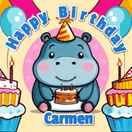 Happy Birthday Carmen GIF