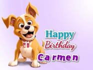 Happy Birthday Carmen GIF