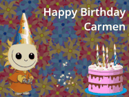 Happy Birthday Carmen GIF