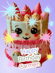 Happy Birthday Carmen GIF