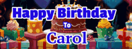 Happy Birthday Carol GIF