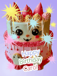 Happy Birthday Carol GIF