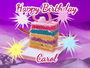 Happy Birthday Carol GIF