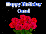 Happy Birthday Carol GIF