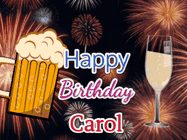 Happy Birthday Carol GIF
