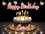 Happy Birthday Carol GIF