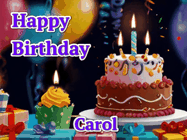 Happy Birthday Carol GIF