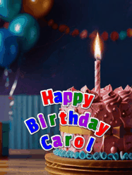 Happy Birthday Carol GIF