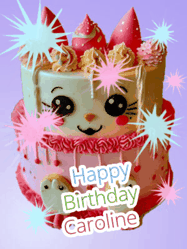 Happy Birthday Caroline GIF
