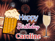 Happy Birthday Caroline GIF