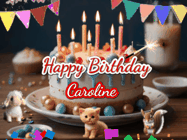 Happy Birthday Caroline GIF