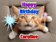 Happy Birthday Caroline GIF