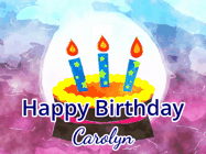 Happy Birthday Carolyn GIF