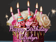 Happy Birthday Carolyn GIF
