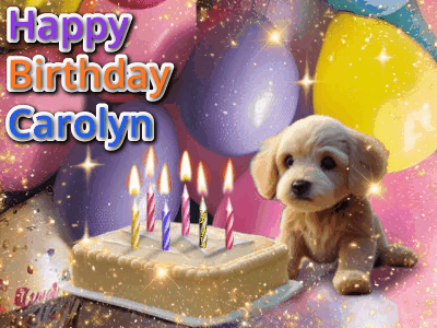Happy Birthday Carolyn GIF 87