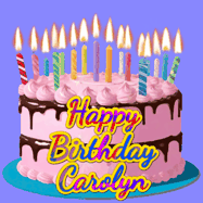 Happy Birthday Carolyn GIF